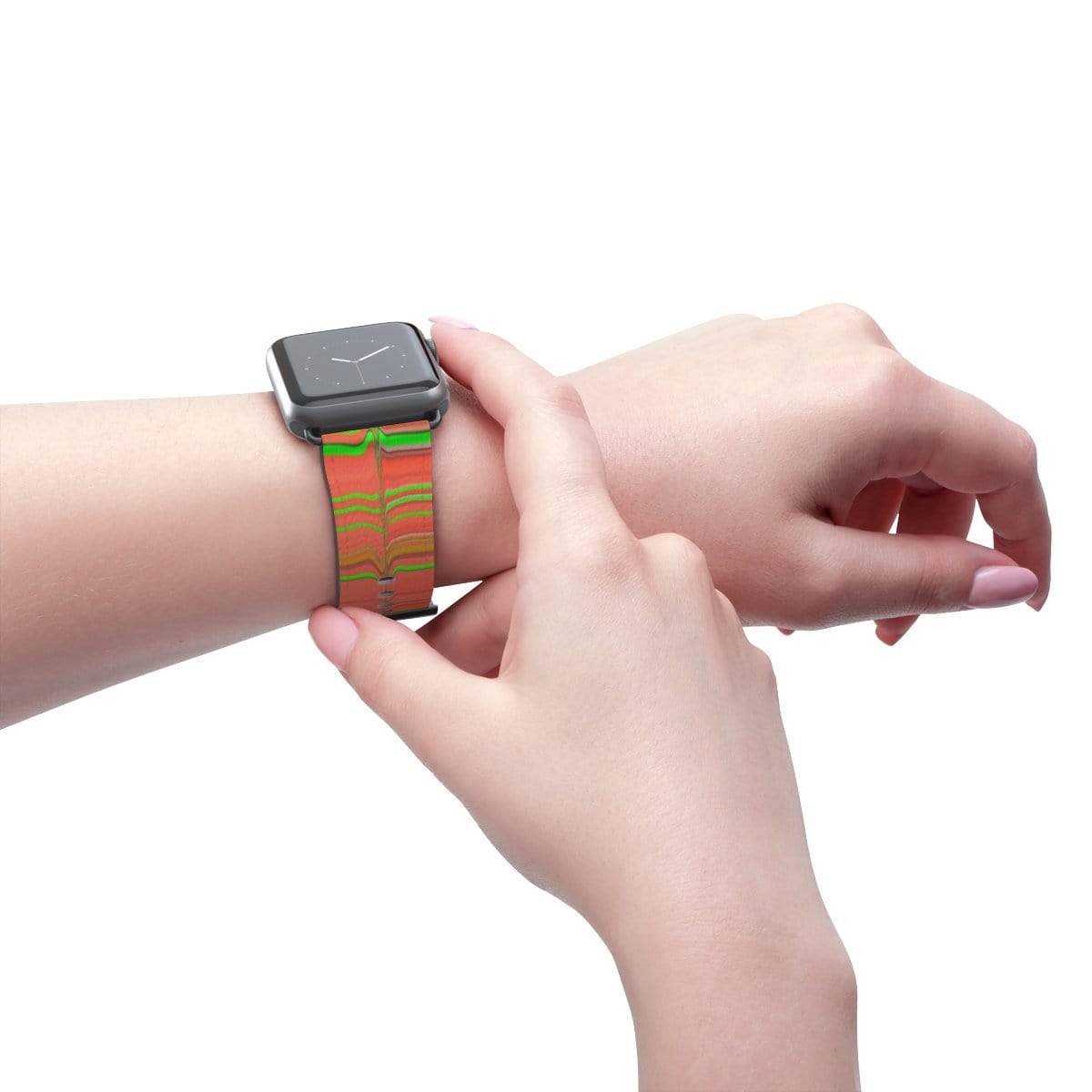 Printify Accessories Plumskum Glitch Aesthetic Apple Watch Band