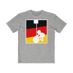Plumskum Clothing > Men's Clothing > Shirts & Tees > T-shirts XS / Classic Red Baller In Training Germany Basketball Logo Inspired Basketball TShirt