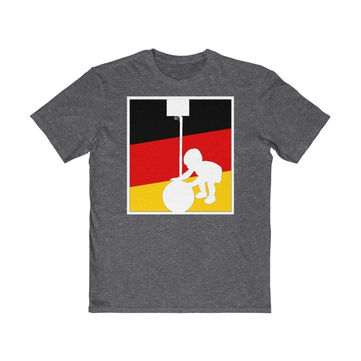 Plumskum Clothing > Men's Clothing > Shirts & Tees > T-shirts XS / Classic Red Baller In Training Germany Basketball Logo Inspired Basketball TShirt