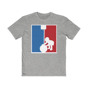 Plumskum Clothing > Men's Clothing > Shirts & Tees > T-shirts XS / Classic Red Baller In Training Nba Logo Inspired Basketball Tee