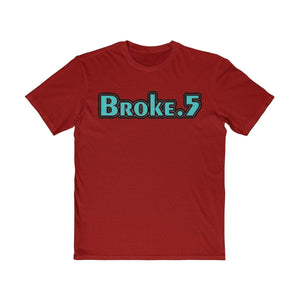 Plumskum Clothing > Men's Clothing > Shirts & Tees > T-shirts XS / Classic Red Broke and A Half - Vintage Lettering T-Shirt