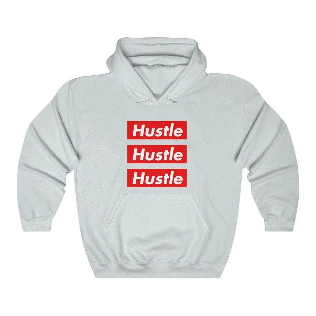 Plumskum Clothing > Unisex Adult Clothing > Hoodies & Sweatshirts > Hoodies S / Light Pink Plumskum Hustle Hustle Hustle Hoodie