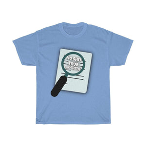 Plumskum Clothing > Unisex Adult Clothing > Tops & Tees > T-shirts S / Carolina Blue Duh Very Sarcastic True Crime Detective Meme T Shirt