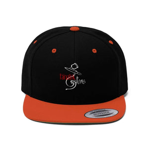 Plumskum Hats Black/Deep Orange / One size Will’s Fanatik Customs Flat Bill Hat