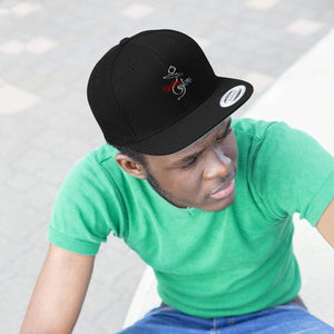 Plumskum Hats Black/True Red / One size Will’s Fanatik Customs Flat Bill Hat