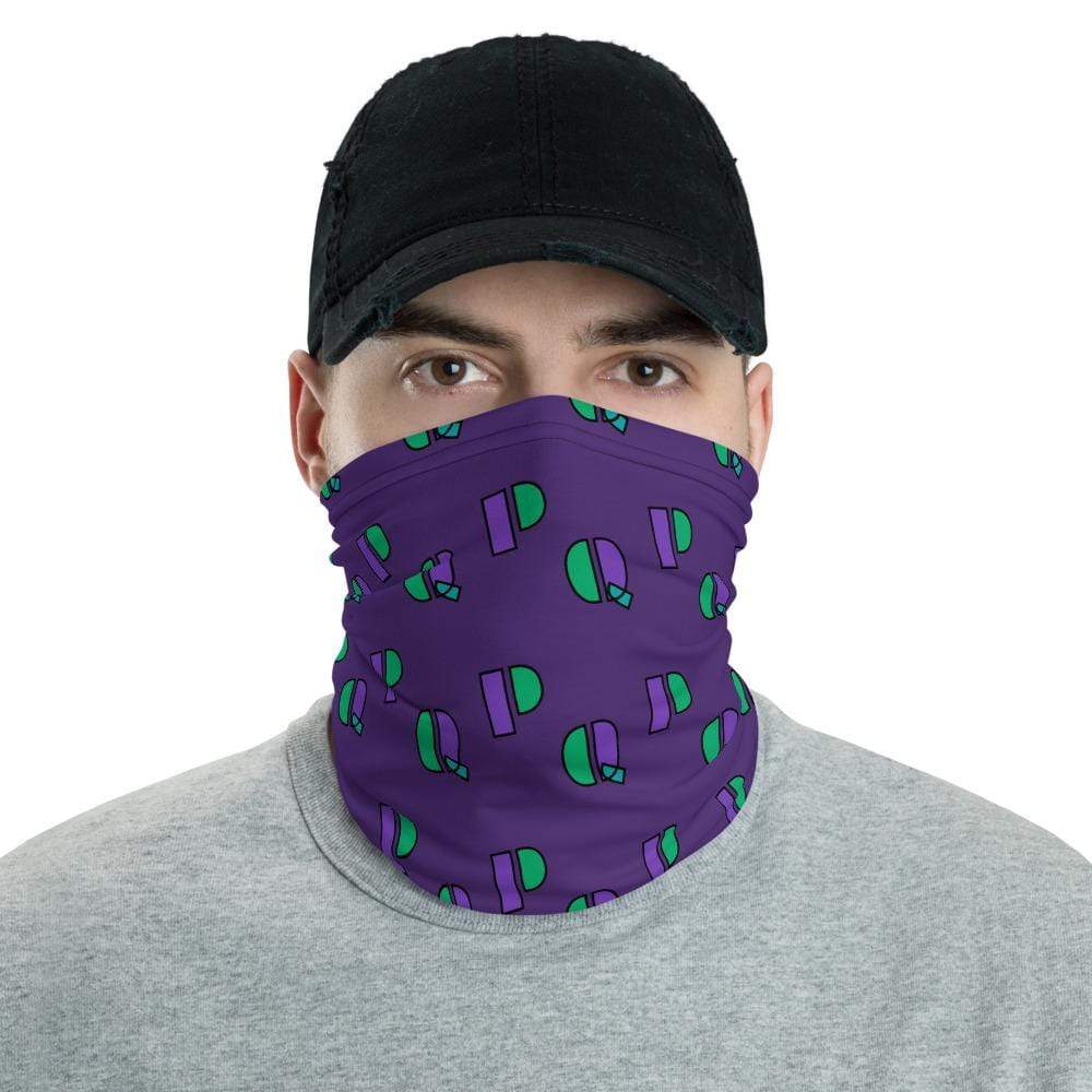 Plumskum P’s & Q’s Protective Face Mask|Neck gaiter|Headband