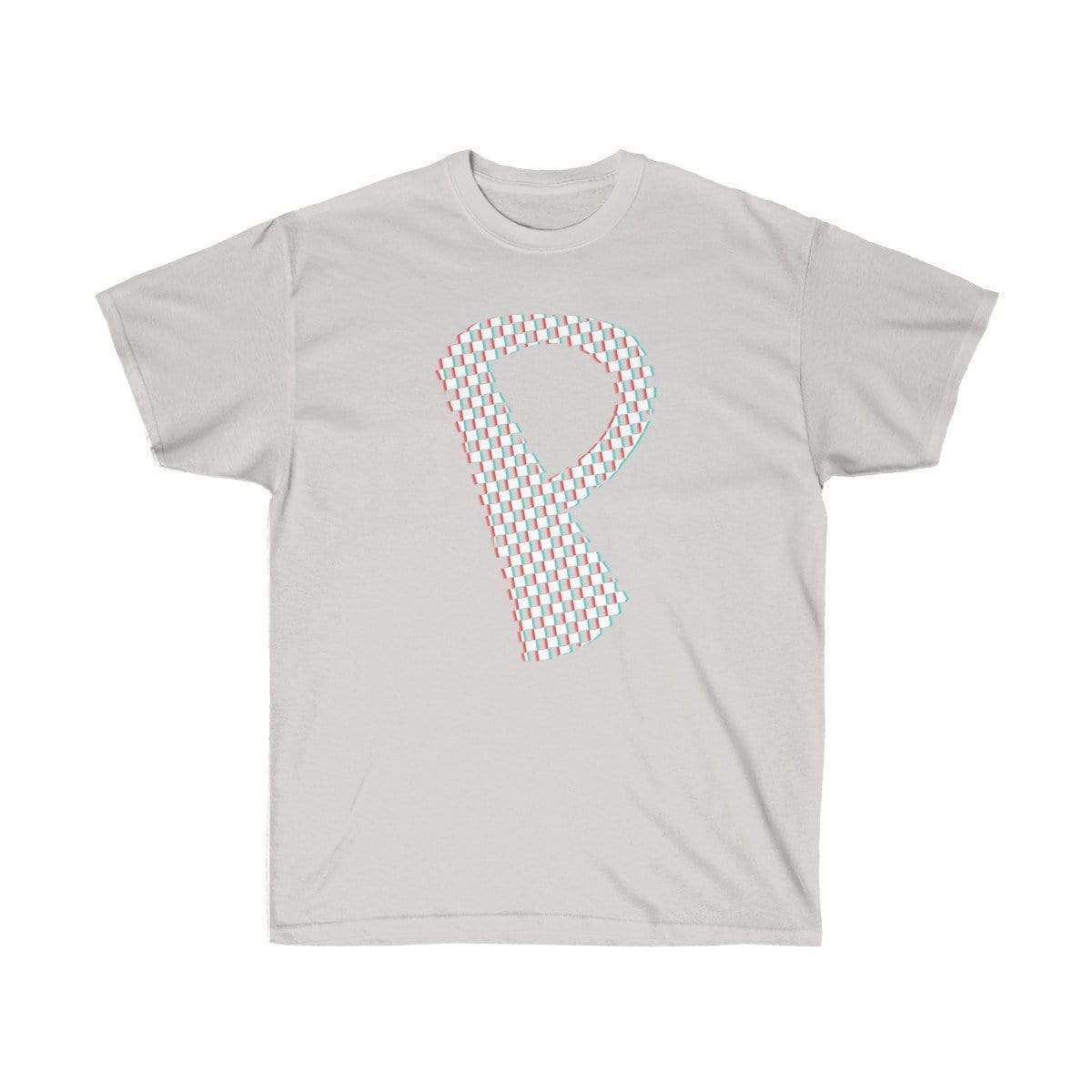 Plumskum T-Shirt Ash Grey / S Checkered, Glitchy, Capital P T-Shirt