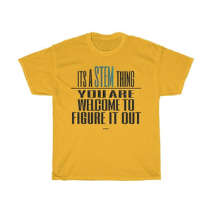 Plumskum T-Shirt Gold / S Figure Out STEM T-Shirt