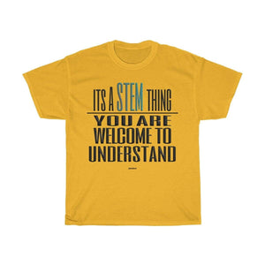 Plumskum T-Shirt Gold / S Understand STEM T-Shirt