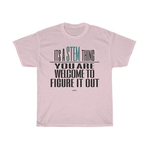 Plumskum T-Shirt Light Pink / S Figure Out STEM T-Shirt