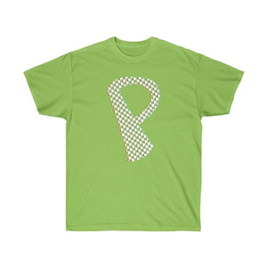 Plumskum T-Shirt Lime / S Checkered, Glitchy, Capital P T-Shirt