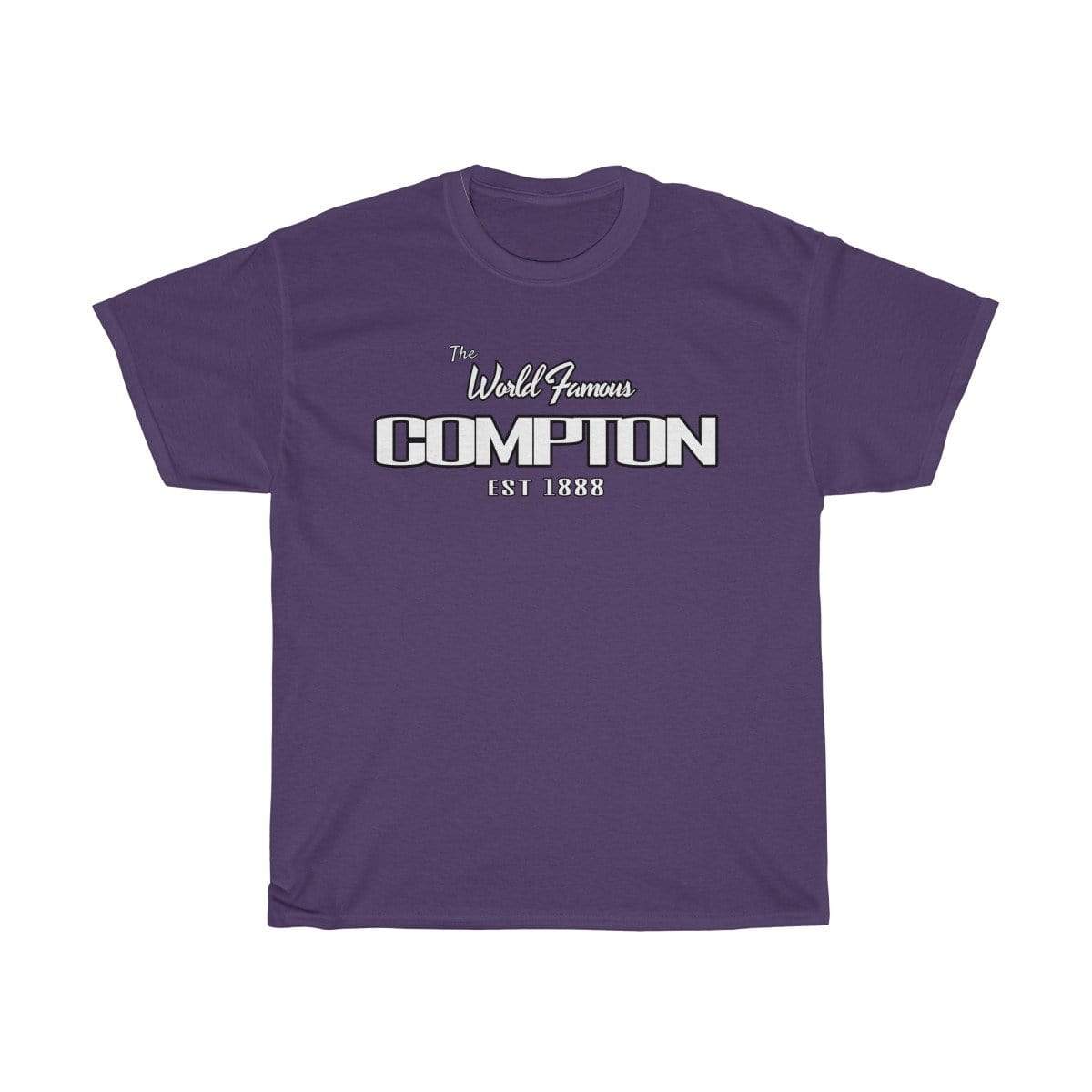 Plumskum T-Shirt Purple / S World Famous Compton EST. 1888 T-Shirt