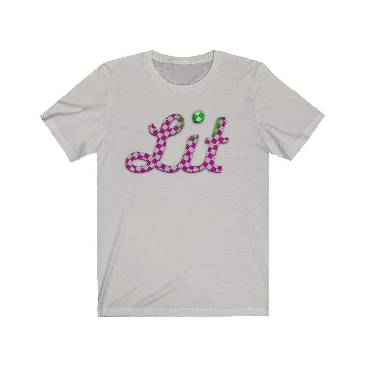 Plumskum T-Shirt Silver / S Pink Checkered Lit T-shirt