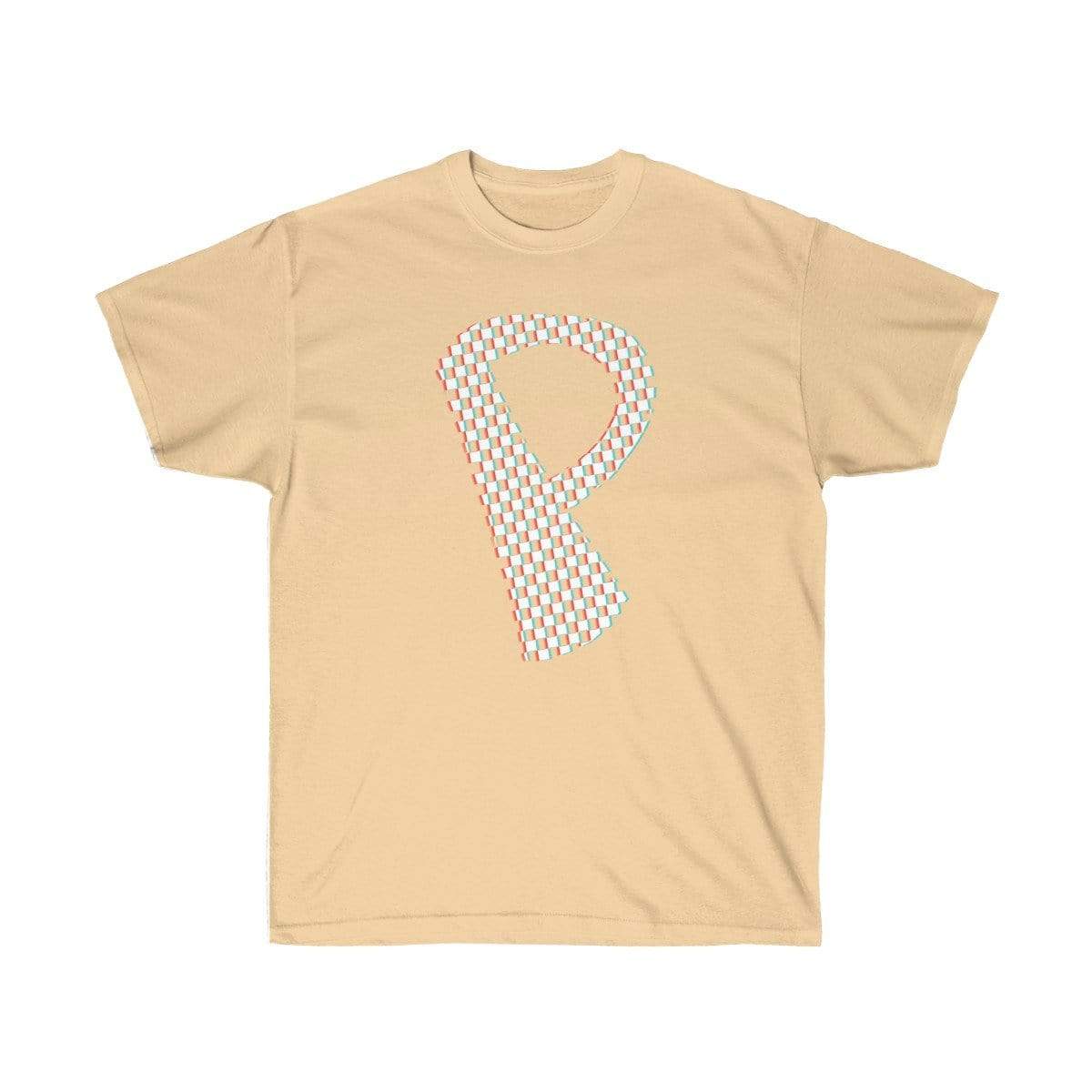 Plumskum T-Shirt Vegas Gold / S Checkered, Glitchy, Capital P T-Shirt