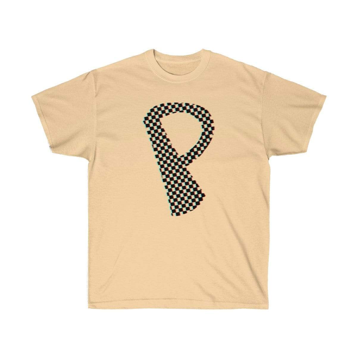 Plumskum T-Shirt Vegas Gold / S Dark Checkered, Glitchy, Capital P T-Shirt