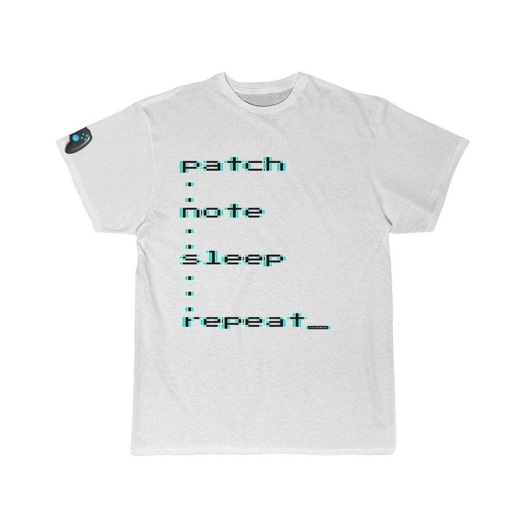 Plumskum T-Shirt White / L Patch Notes Sleep Repeat