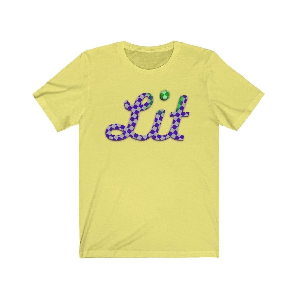 Plumskum T-Shirt Yellow / S Checkered Lit T-shirt