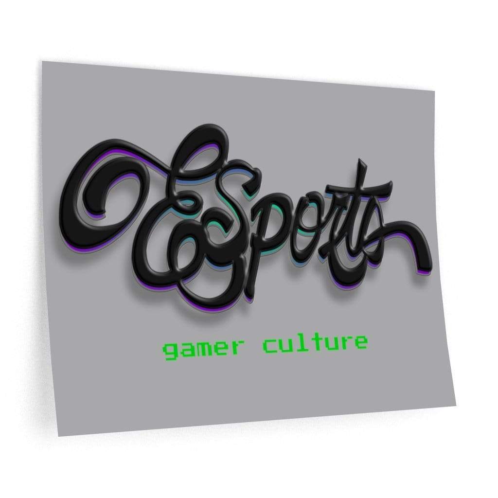 Cinema 4D Hand Lettering Gamer Wall Decals | Gaming Art