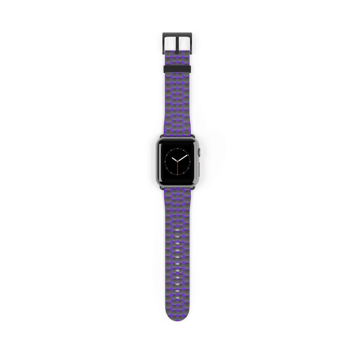 Printify Accessories 38 mm / Black Matte Plumskum Dimple Apple Watch Band