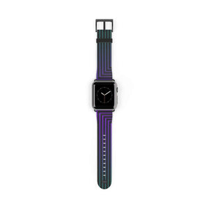 Printify Accessories 38 mm / Black Matte Plumskum Signature Apple Watch Band