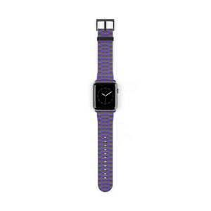 Printify Accessories 42 mm / Black Matte Plumskum Dimple Apple Watch Band