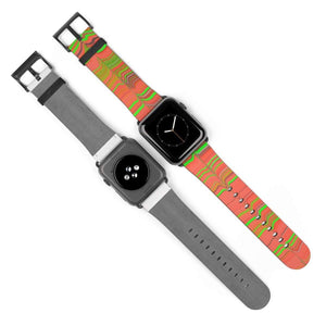 Printify Accessories Plumskum Glitch Aesthetic Apple Watch Band