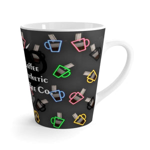 Printify Mug 12oz Coffee-Aesthetic.com - Big 4am Neon Latte mug