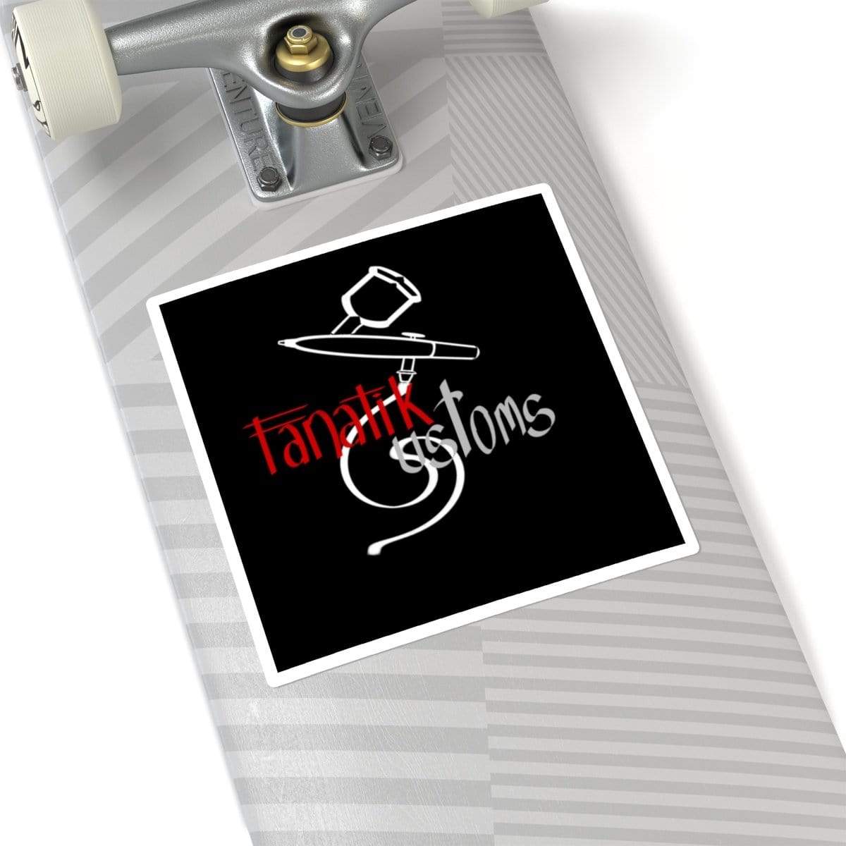 Printify Paper products Fanatik Customs|Square Stickers