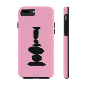 Printify Phone Case iPhone 7, iPhone 8 Tough Plumskum Zen Balanced Stones Artwork Phone Case