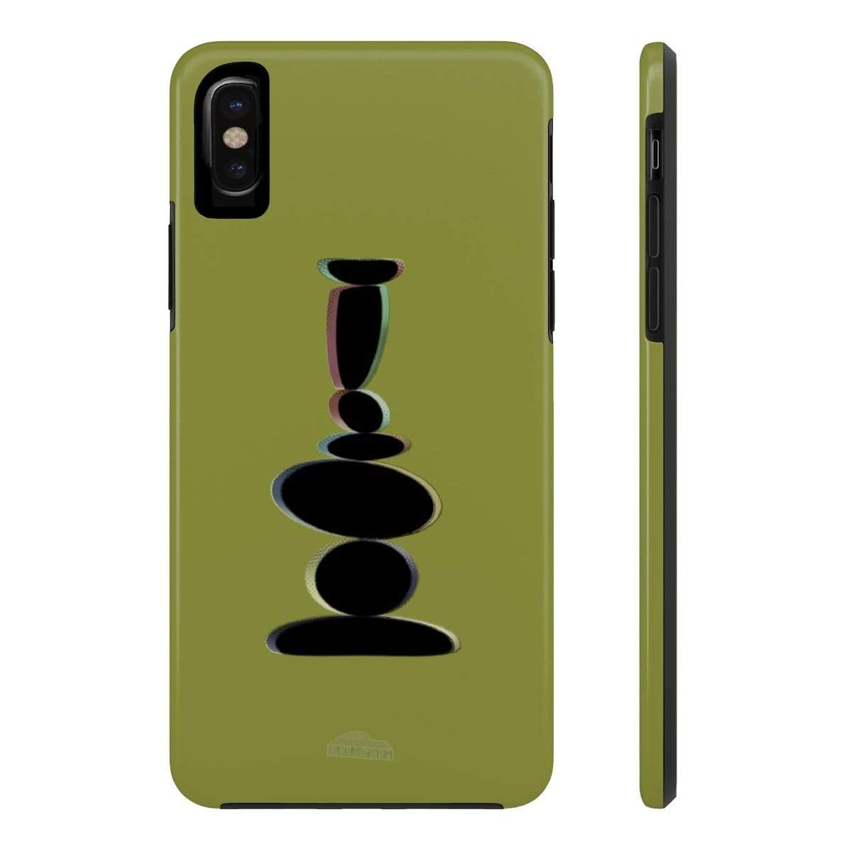 Printify Phone Case iPhone X Tough Plumskum Zen Balance Artwork Phone Case