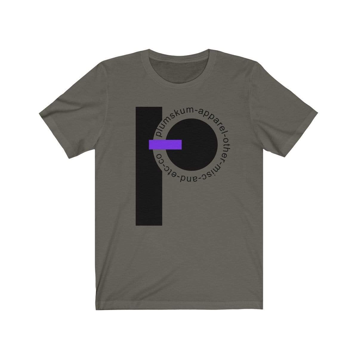 Printify T-Shirt Army / XS Plumskum  Etc. Co. TShirt