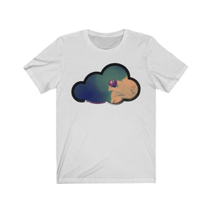Printify T-Shirt Ash / M Ladybug Art Clouds Tee
