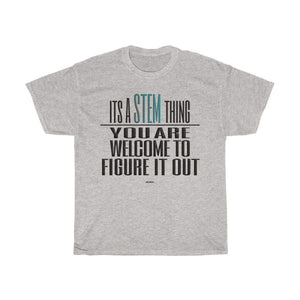 Printify T-Shirt Ash / S Figure Out STEM T-Shirt