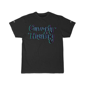 Printify T-Shirt Black / S Right Now Hustle | Hand Lettering Artwork Tee by Plumskum