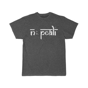 Printify T-Shirt Charcoal Heather / S Nepcali222