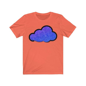 Printify T-Shirt Coral / M Plumskum Art Clouds Tee