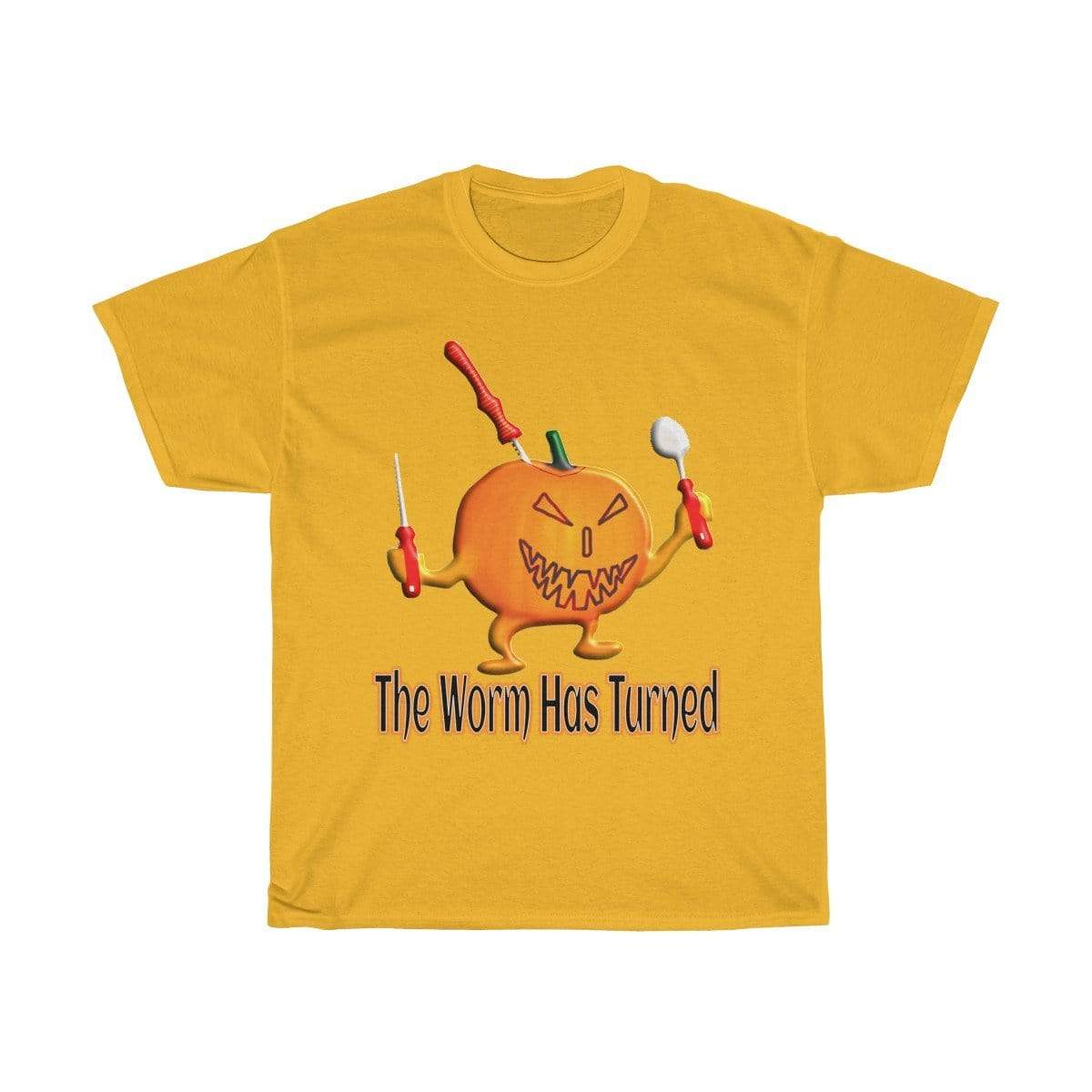 Printify T-Shirt Gold / M Jack-O-Lantern Revenge Halloween T-Shirt Unisex