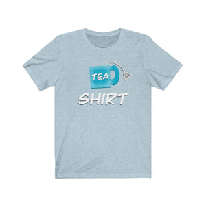 Printify T-Shirt Heather Ice Blue / S Tea Shirt Meme Tee