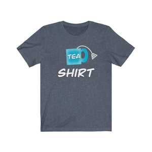 Printify T-Shirt Heather Midnight Navy / S Tea Shirt Meme Tee