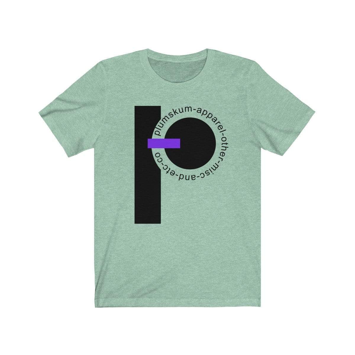 Printify T-Shirt Heather Mint / XS Plumskum  Etc. Co. TShirt