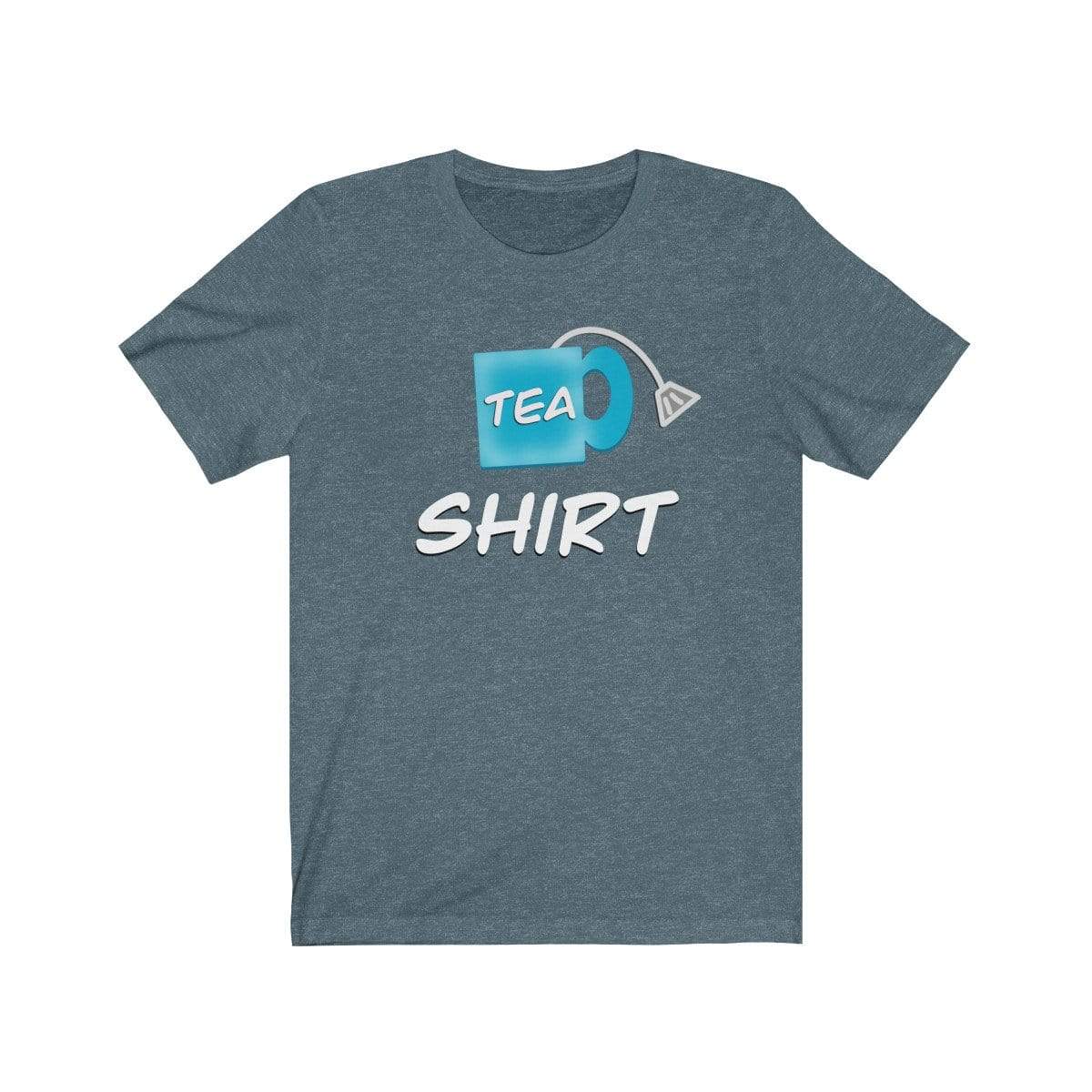 Printify T-Shirt Heather Slate / S Tea Shirt Meme Tee