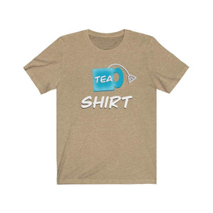 Printify T-Shirt Heather Tan / S Tea Shirt Meme Tee