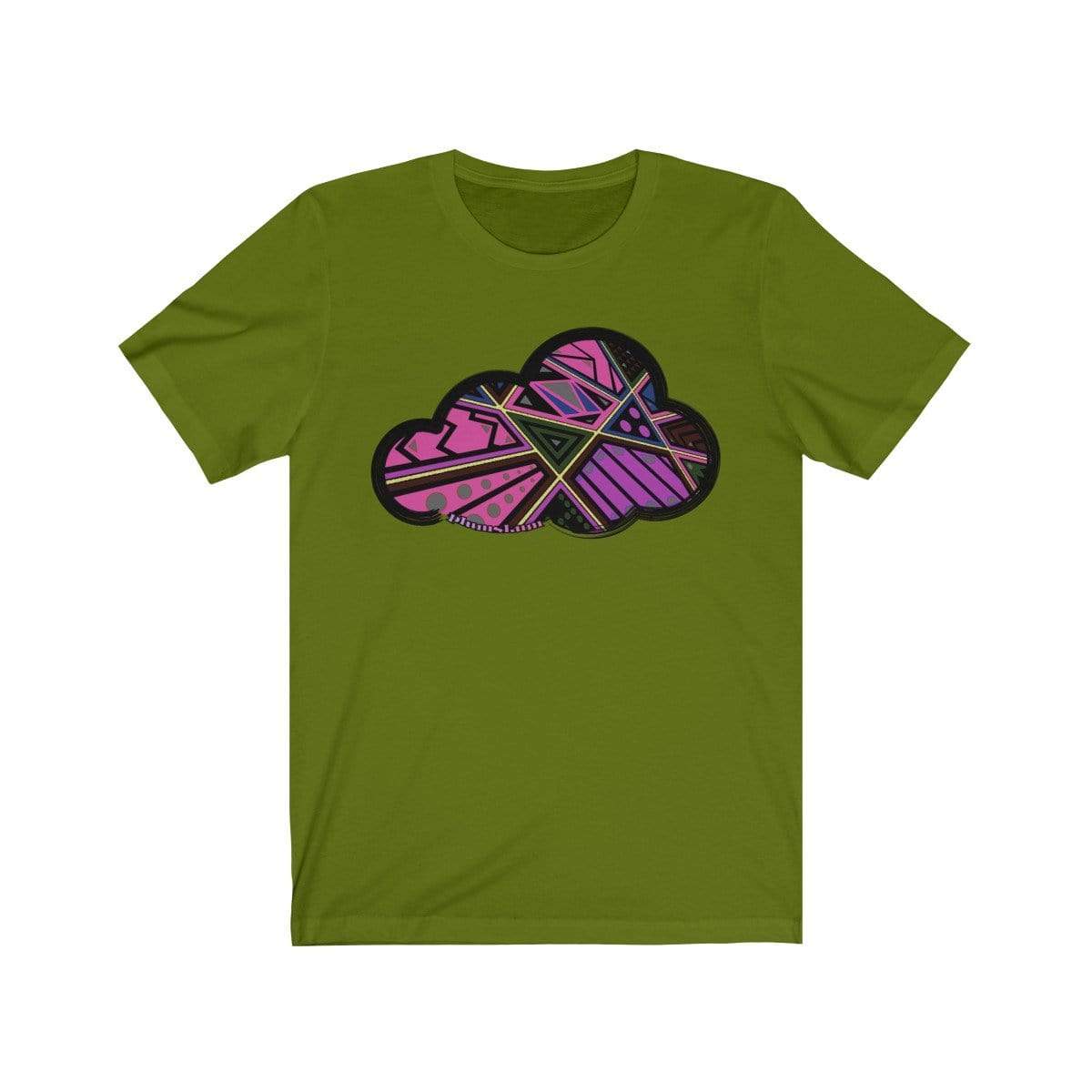 Printify T-Shirt Leaf / M Abstract Art Clouds Tee