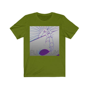 Printify T-Shirt Leaf / XS Plumskum Glitchy Skate T-Shirt
