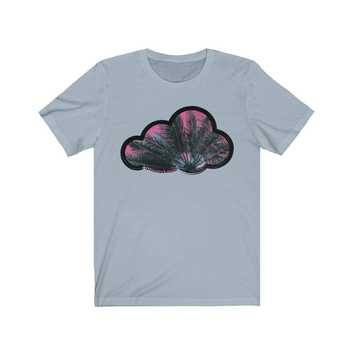 Printify T-Shirt Light Blue / M Palm Sky Art Clouds T-Shirt