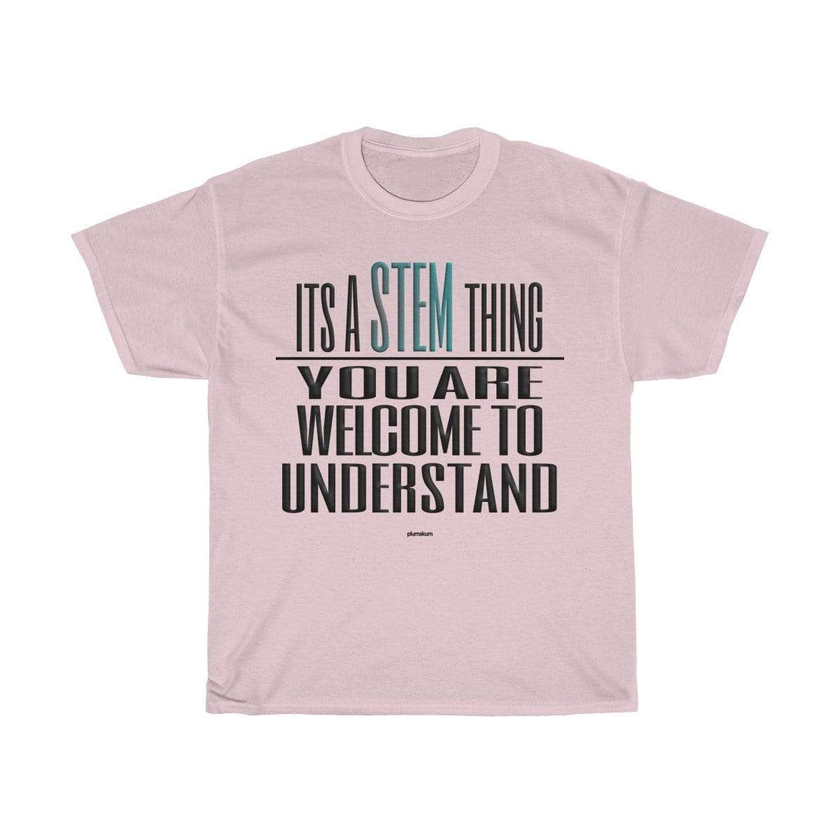 Printify T-Shirt Light Pink / S Understand STEM T-Shirt