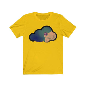 Printify T-Shirt Maize Yellow / M Ladybug Art Clouds Tee