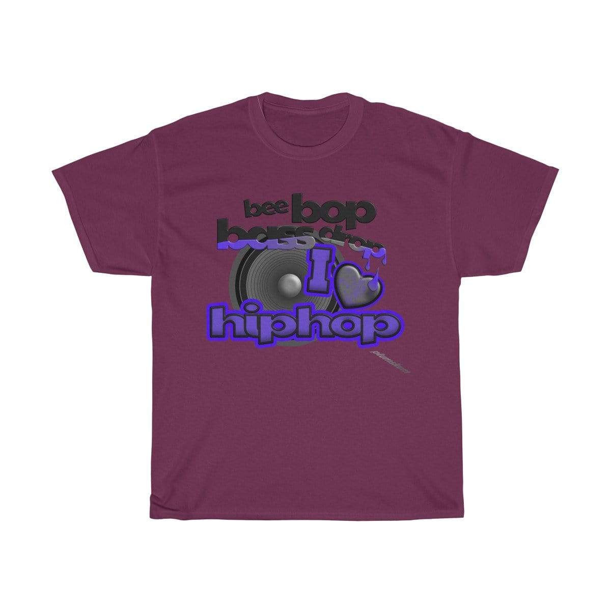 Printify T-Shirt Maroon / S Hip Hop Bee Bop Drip Drop T-Shirt