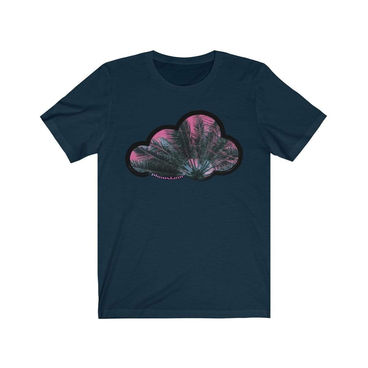 Printify T-Shirt Navy / M Palm Sky Art Clouds T-Shirt