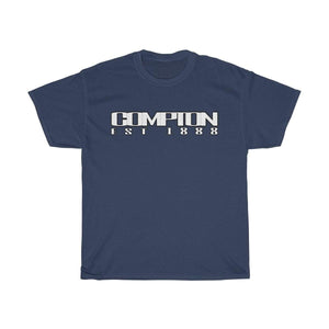 Printify T-Shirt Navy / S Compton Established 1888 T-Shirt